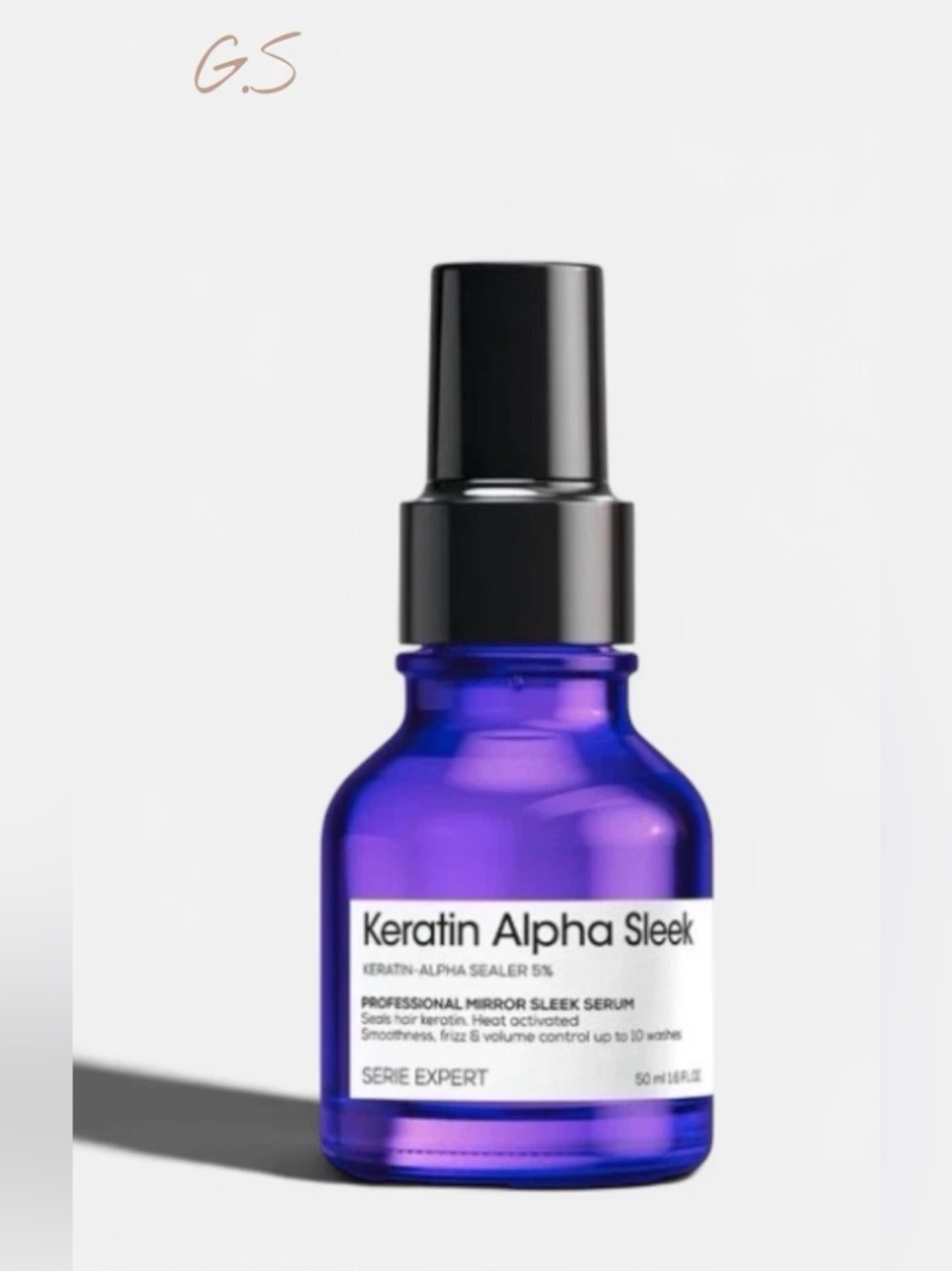 L'ORÉAL PROFESSIONNELSERIE EXPERT Keratin Alpha Sleek Mirror Sleek Serum 1.69 Oz